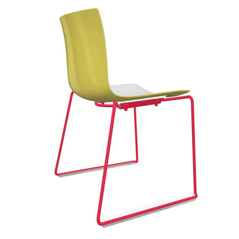 Catifa 46 0278 Chair Bicolour Skids Colored